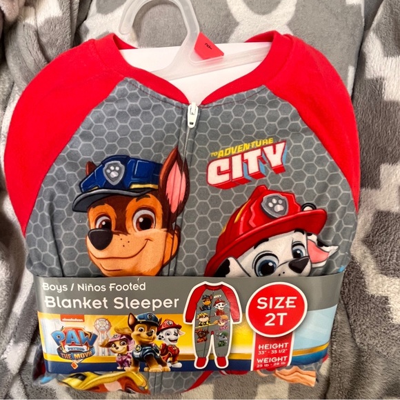 COPY - Nickelodeon Paw Patrol Sleeper Blanket Onesies Footed Zip-up - Picture 12 of 12